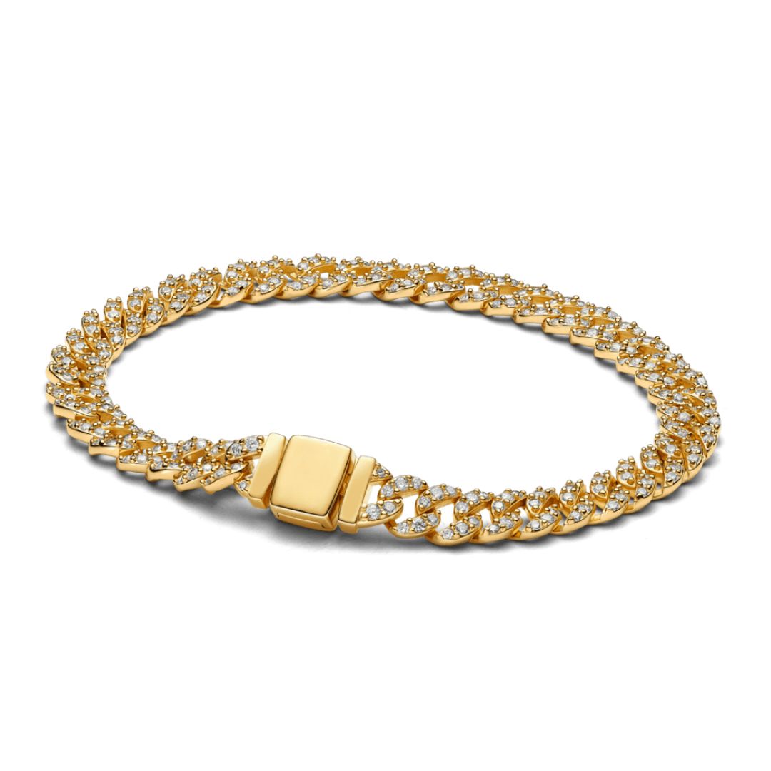 Pulsera de moissanita cubana