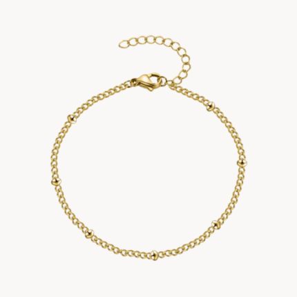 Pulsera chapada en oro