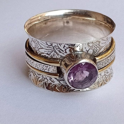Anillo de cristal de Bohemia