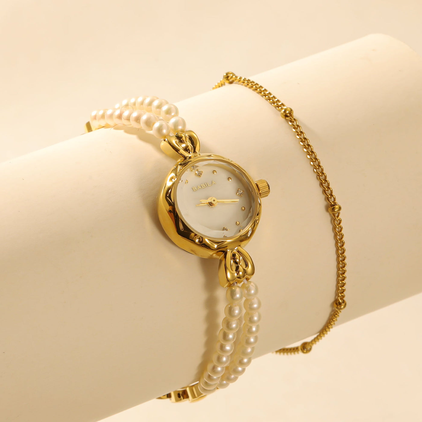 Pulsera chapada en oro