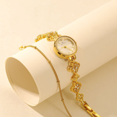 Pulsera chapada en oro