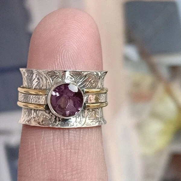 Anillo de cristal de Bohemia
