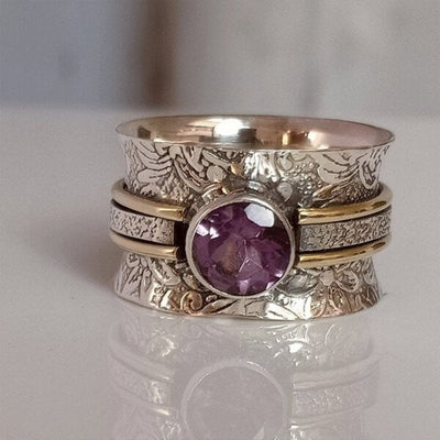 Anillo de cristal de Bohemia