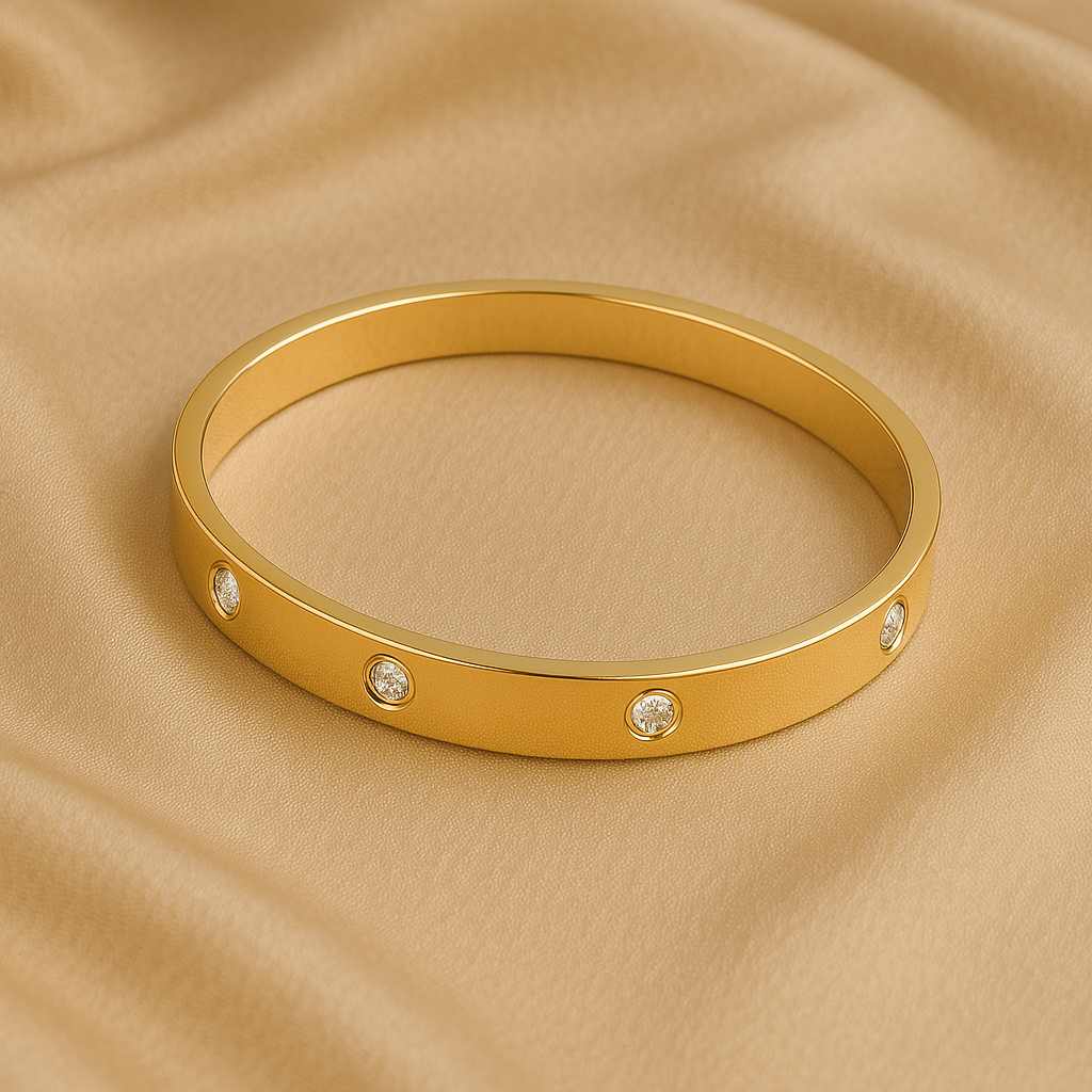 Pulsera Forever Link con purpurina