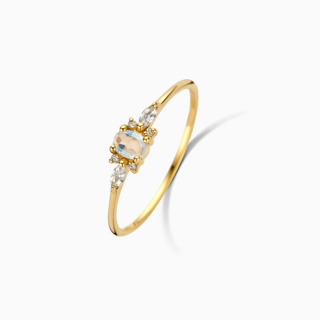 Anillo de piedra lunar Musa