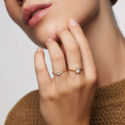 Anillo de piedra lunar Musa