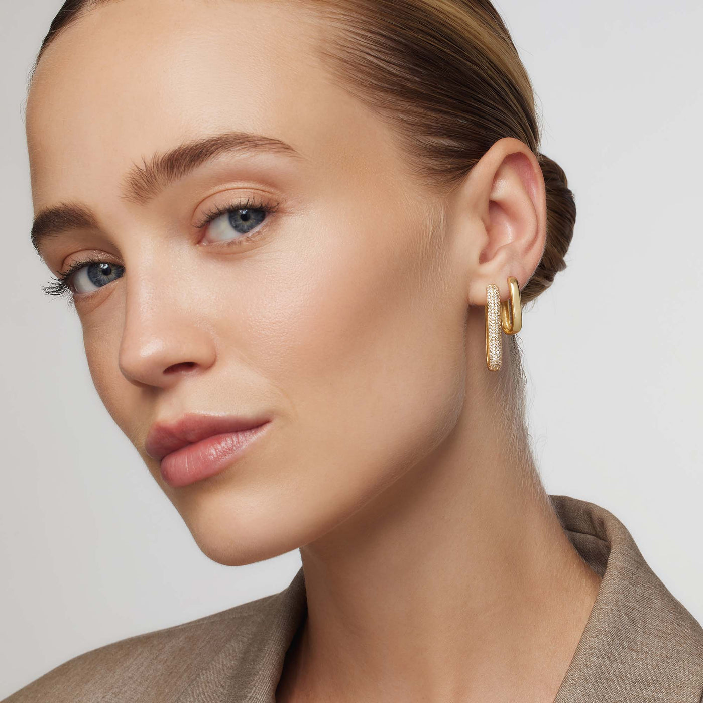 Anillos con pavé de iconos grandes