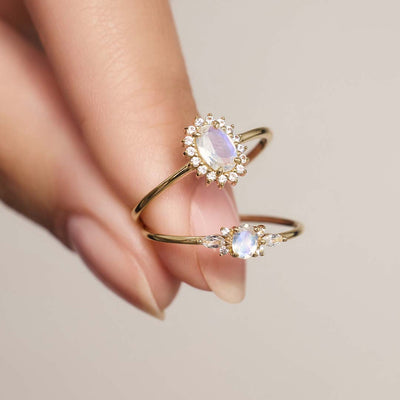Anillo de piedra lunar Musa