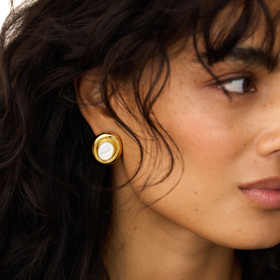 Pendientes de perlas Giselle