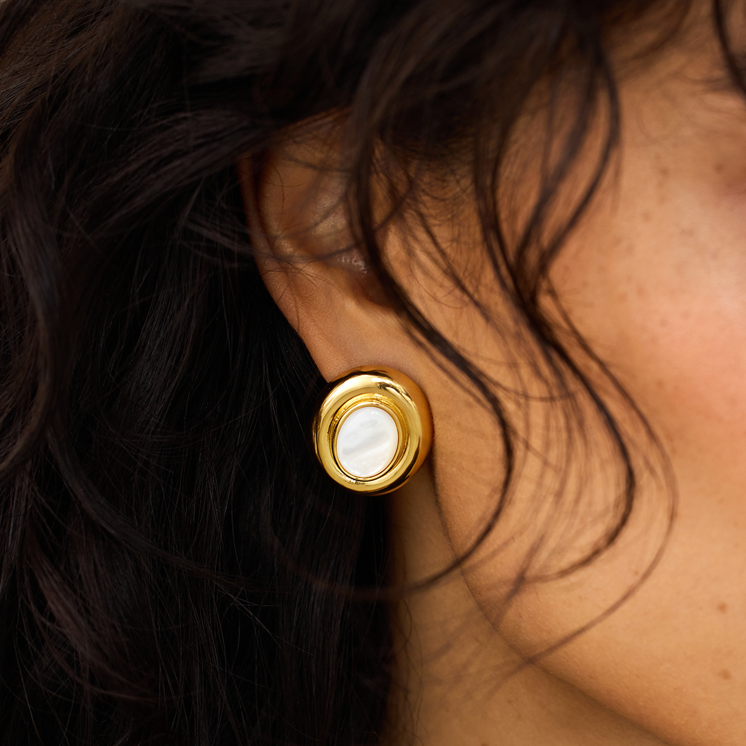 Pendientes de perlas Giselle