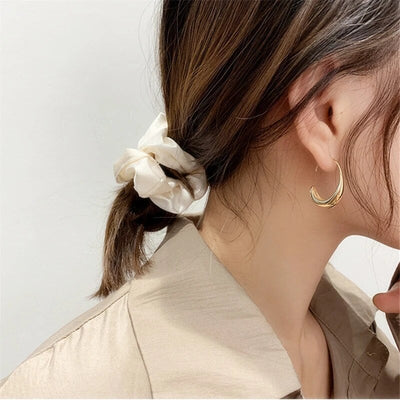 Pendientes de lujo de oro y plata