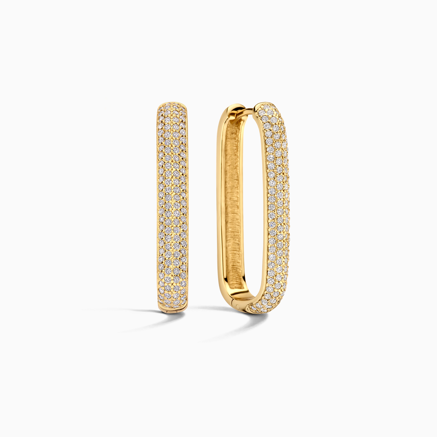 Anillos con pavé de iconos grandes