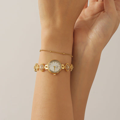 Pulsera chapada en oro
