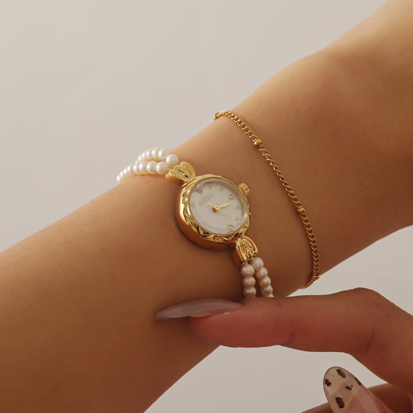 Pulsera chapada en oro