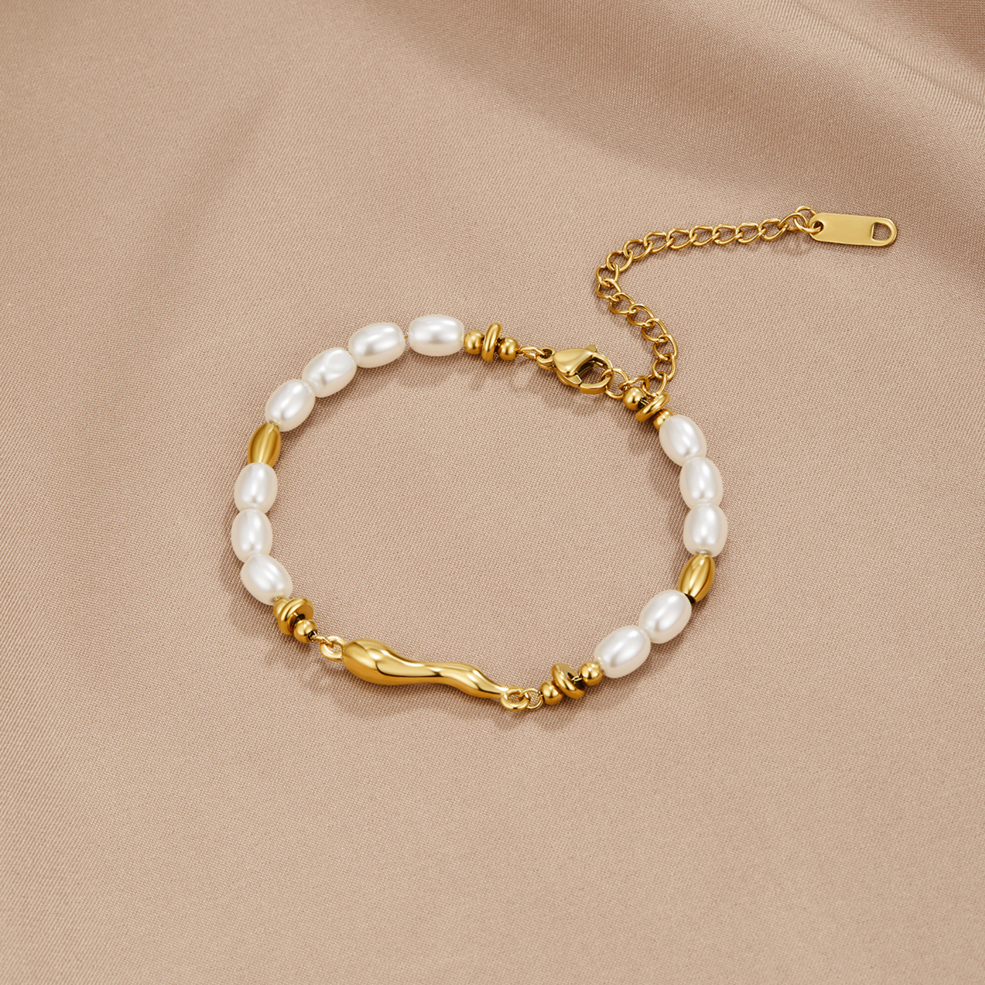Pulsera de perlas de agua dulce Lovina