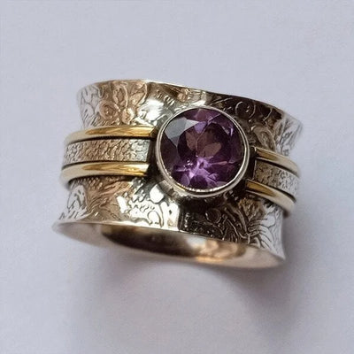 Anillo de cristal de Bohemia