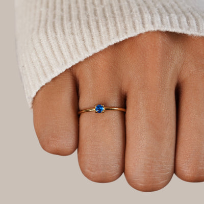 Anillos con piedra natal