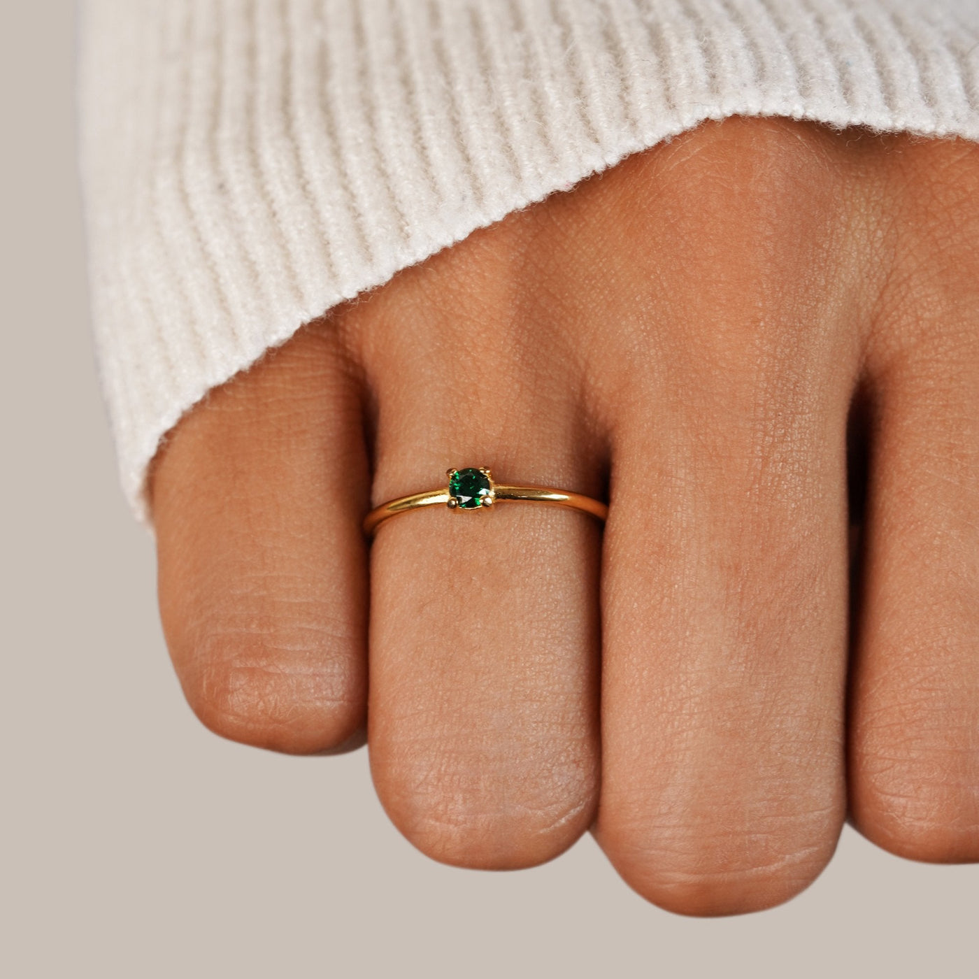 Anillos con piedra natal