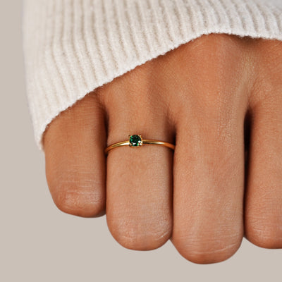 Anillos con piedra natal