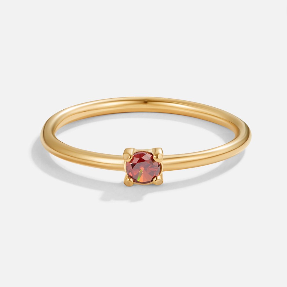 Anillos con piedra natal