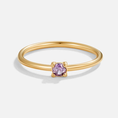 Anillos con piedra natal
