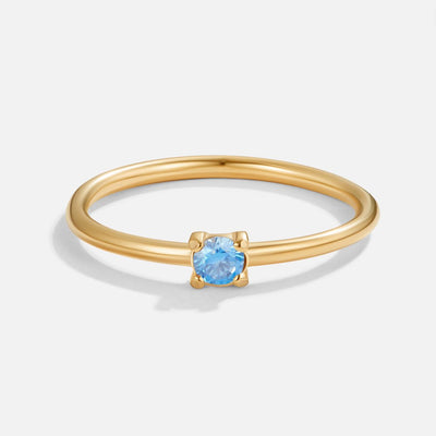 Anillos con piedra natal