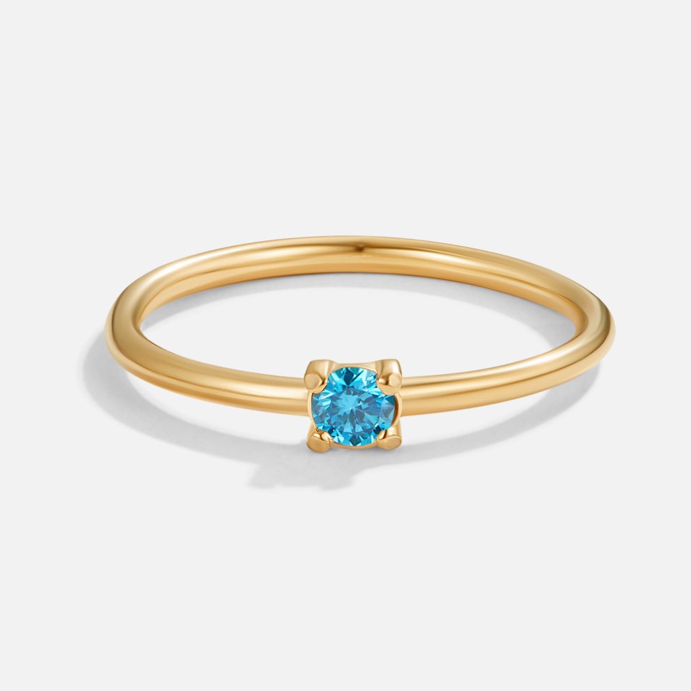 Anillos con piedra natal