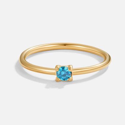 Anillos con piedra natal