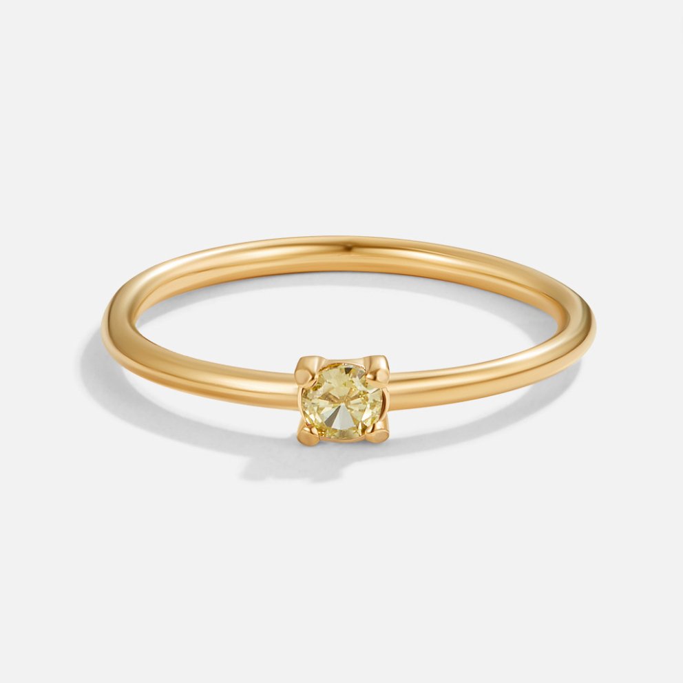Anillos con piedra natal