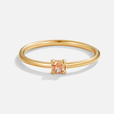 Anillos con piedra natal