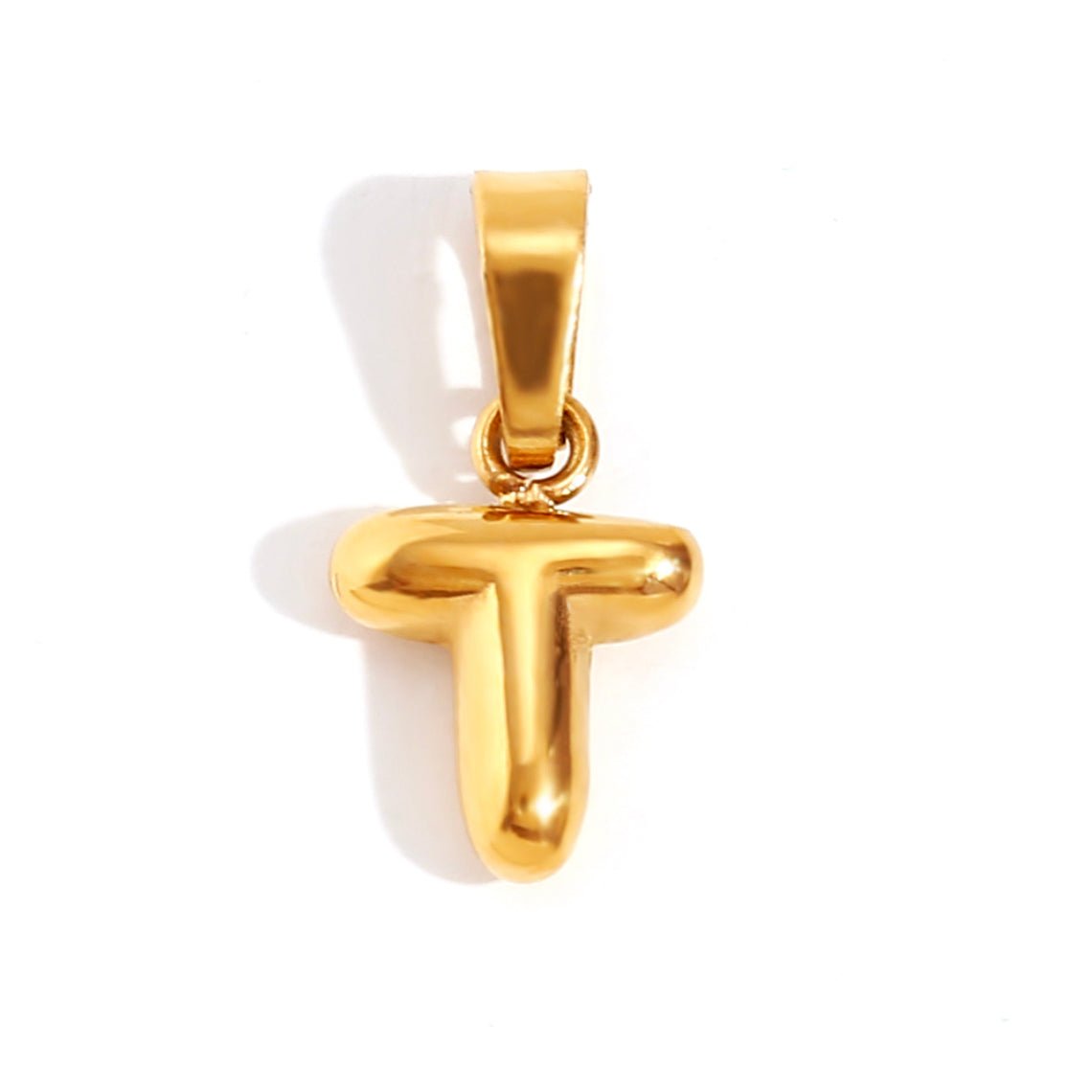 Collar con letras de burbujas