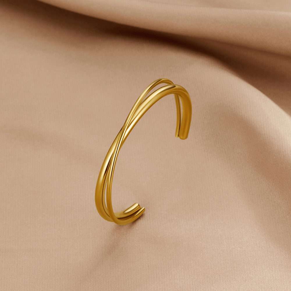 Pulsera Eva Gold Twist