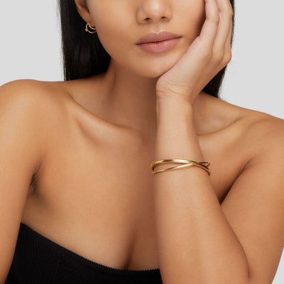 Pulsera Eva Gold Twist