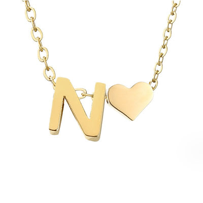 Collar de oro con amor eterno y letra
