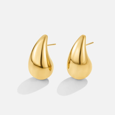 Pendientes colgantes de oro Amara