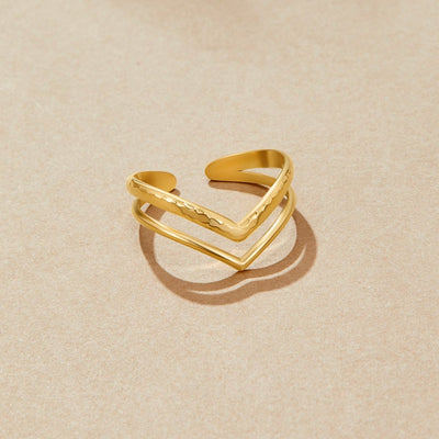 Anillo envolvente en capas Harper
