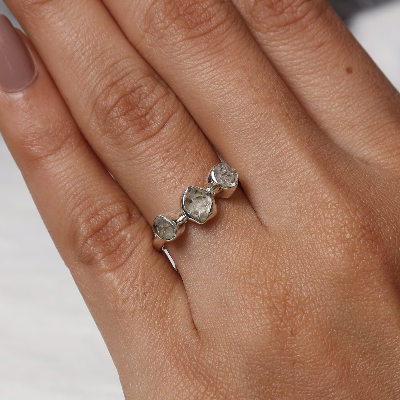 Anillo de plata vintage