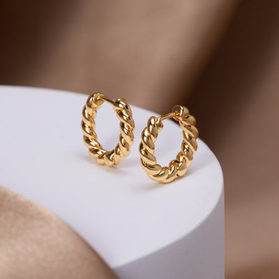Pendientes Layla Gold Twist