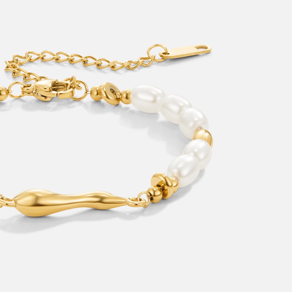 Pulsera de perlas de agua dulce Lovina