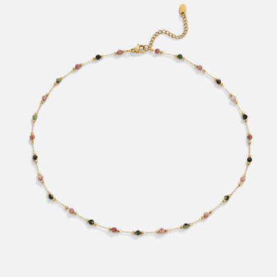 Collar de cuentas de piedra Lulu Spring