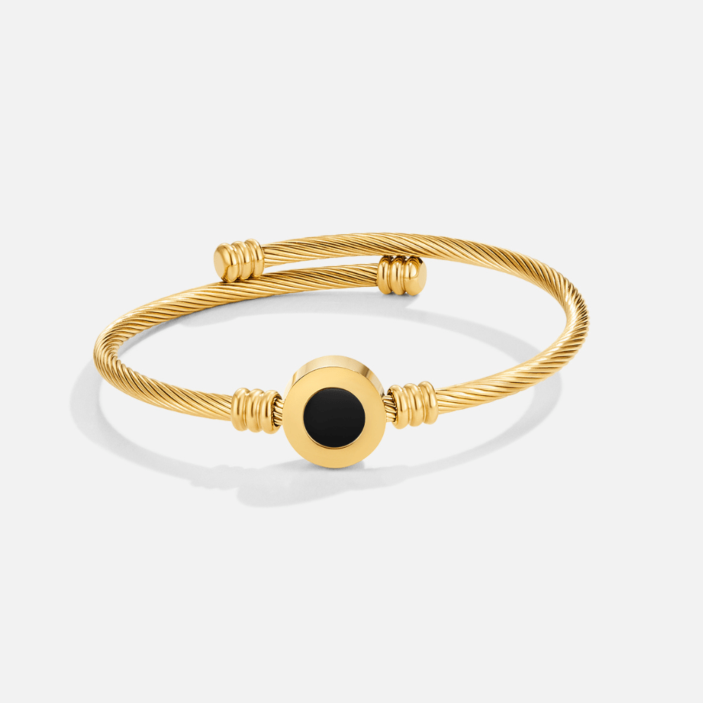 Pulsera giratoria de oro Melinda