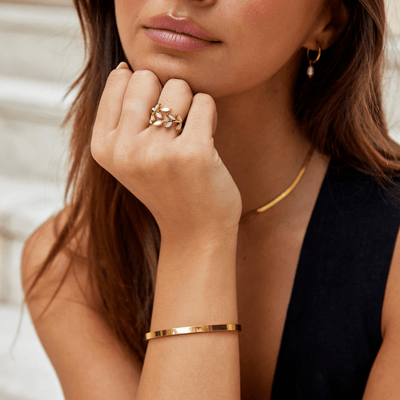 Pulsera de oro Rina