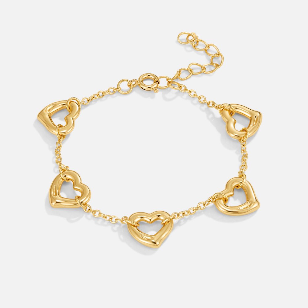 Pulsera "Hilo de Corazones"