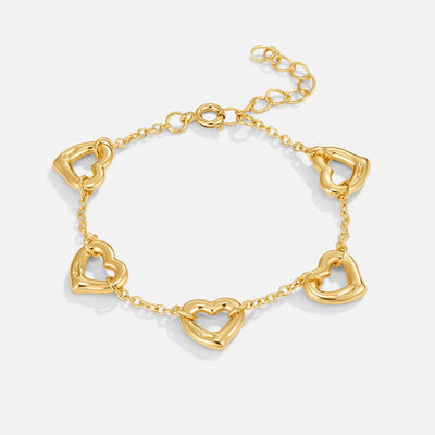 Pulsera "Hilo de Corazones"